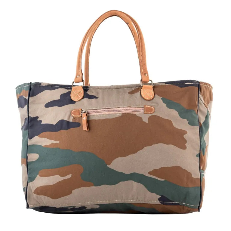 Trendy Camouflage Weekender Bag