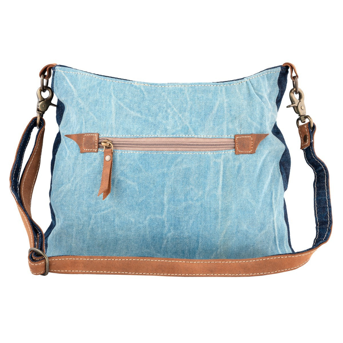 Denim Power Shoulder Bag