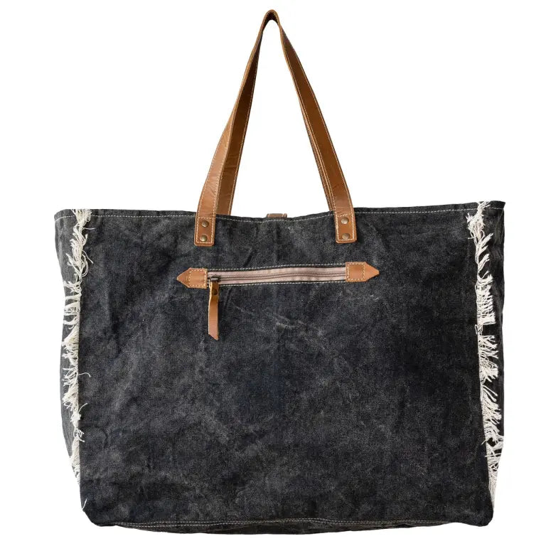 Zebra Rug Weekender Bag