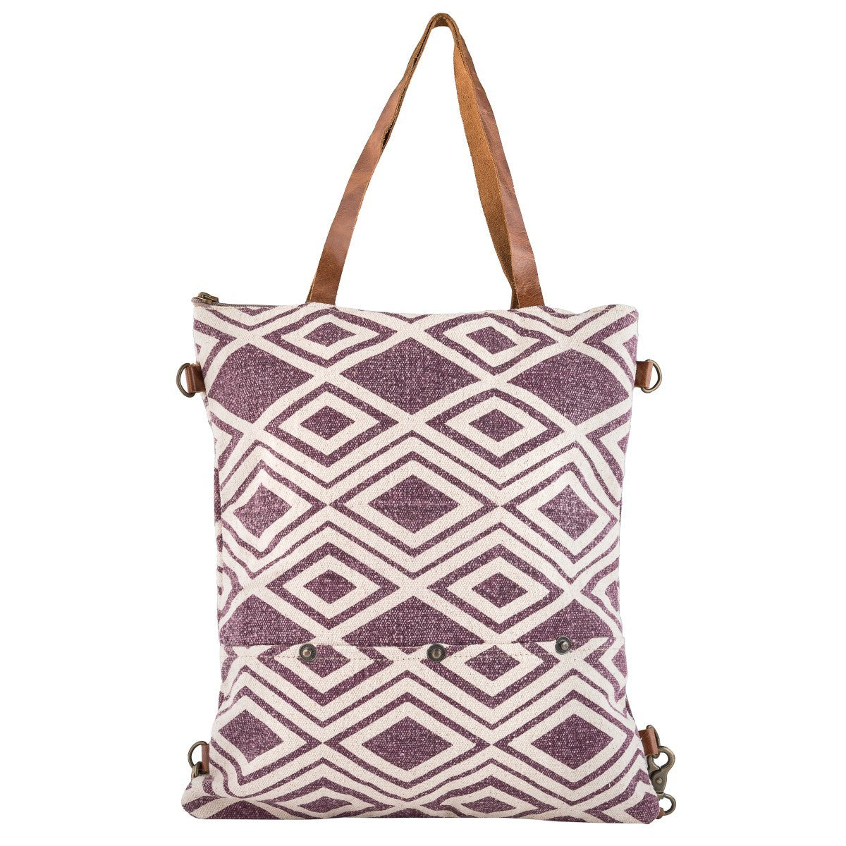 Puzzled Prism Shoulder Bag cum Backpack