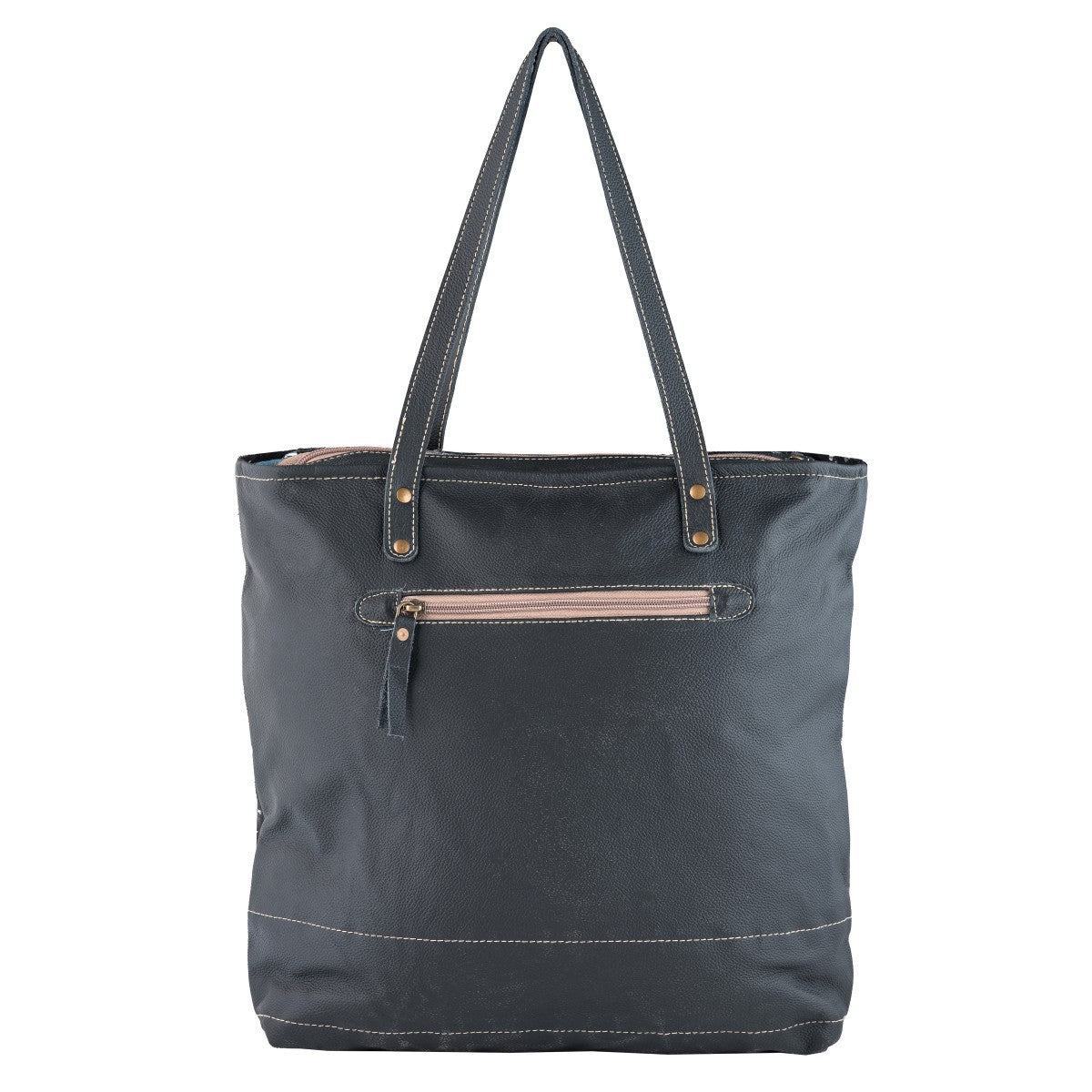Black & silver mystic hairon Tote bag