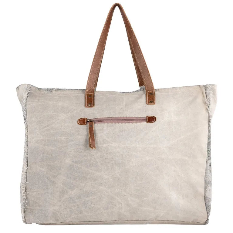 White Rugged Weekender Bag