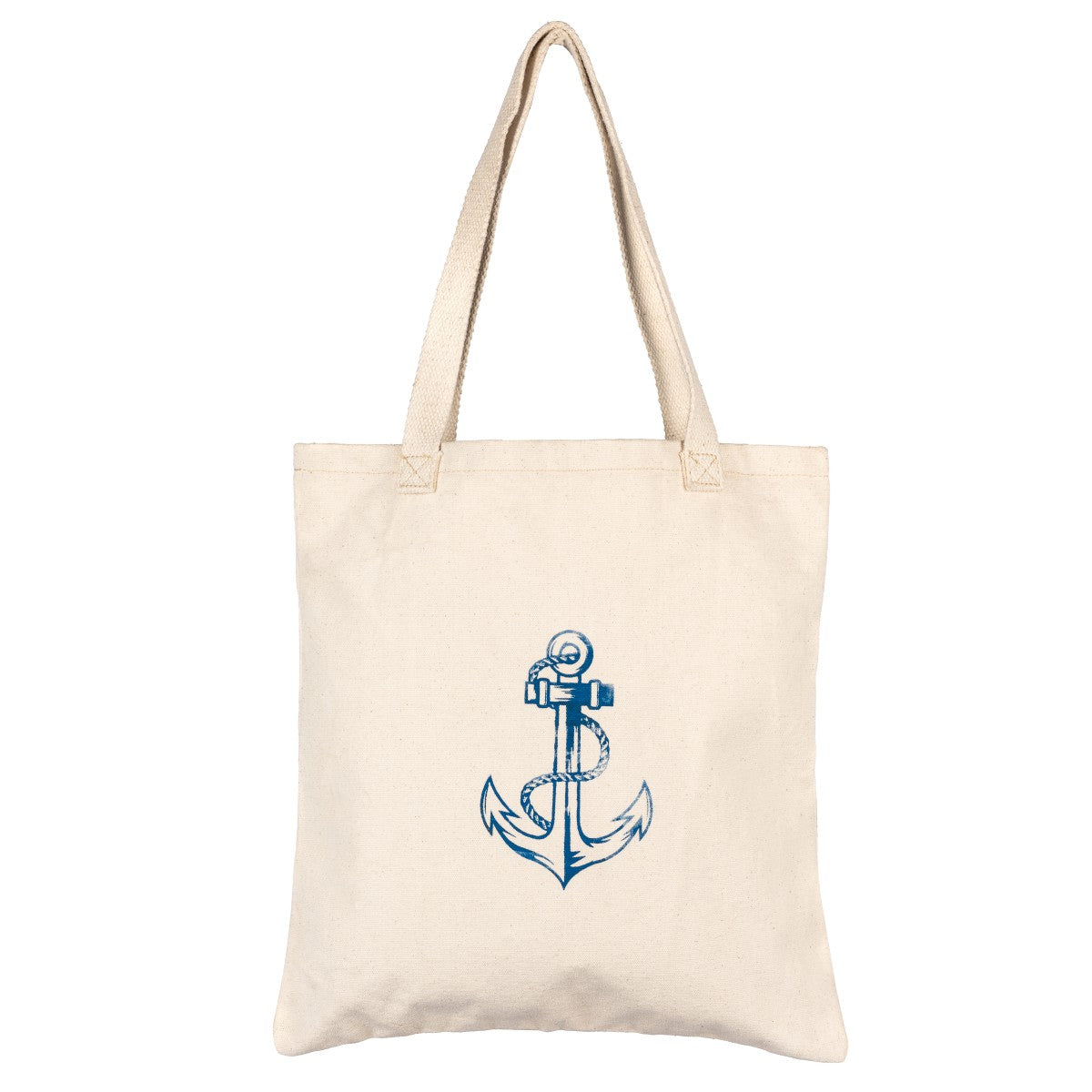 Anchor Print Shopping Bag
