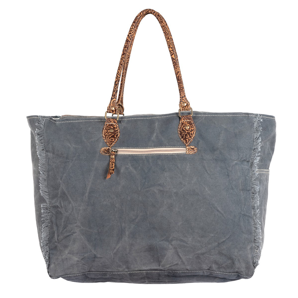 Aztec Print Weekender Bag