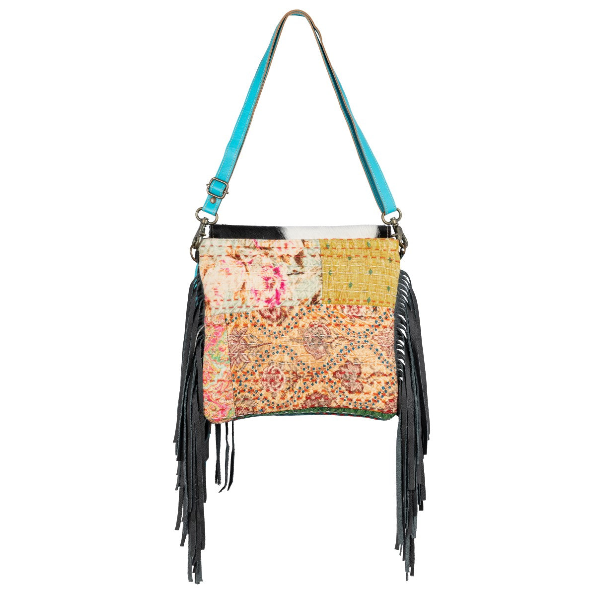 Cactus Engraving Crossbody