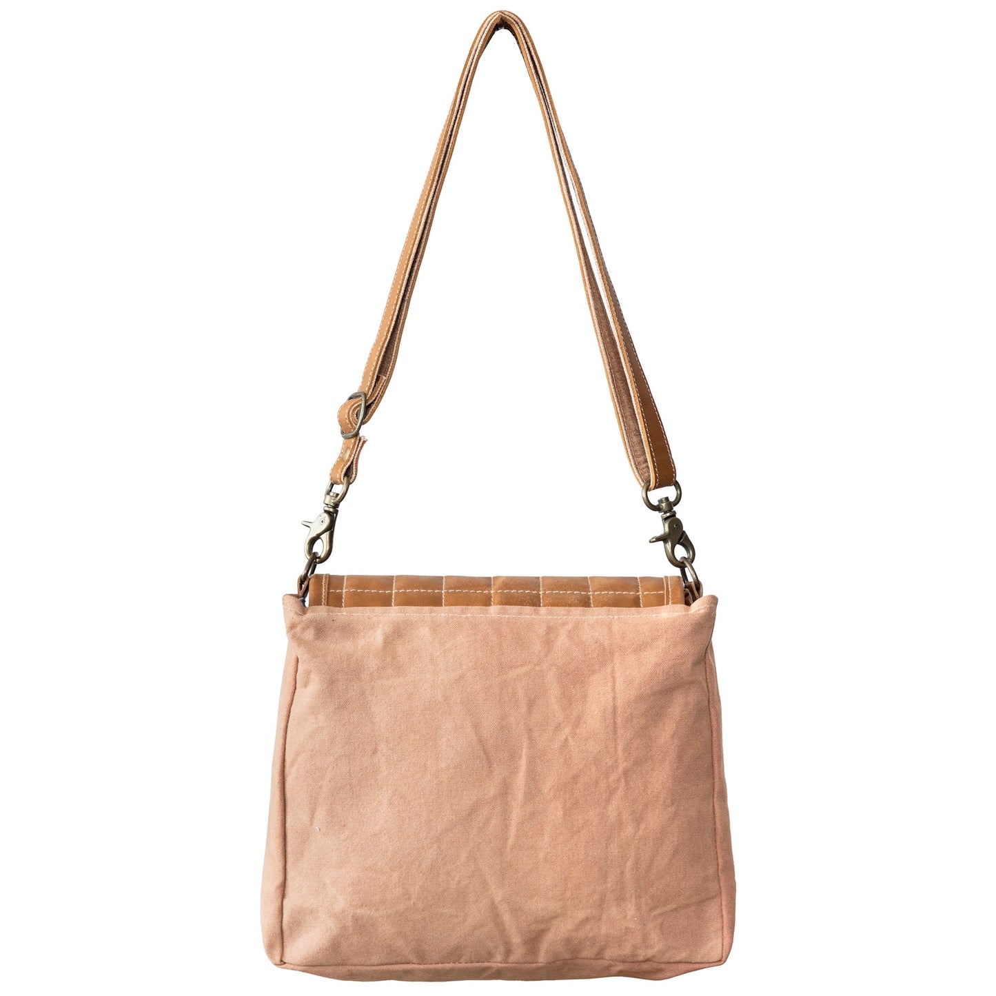 Beige Spin Shoulder Bag