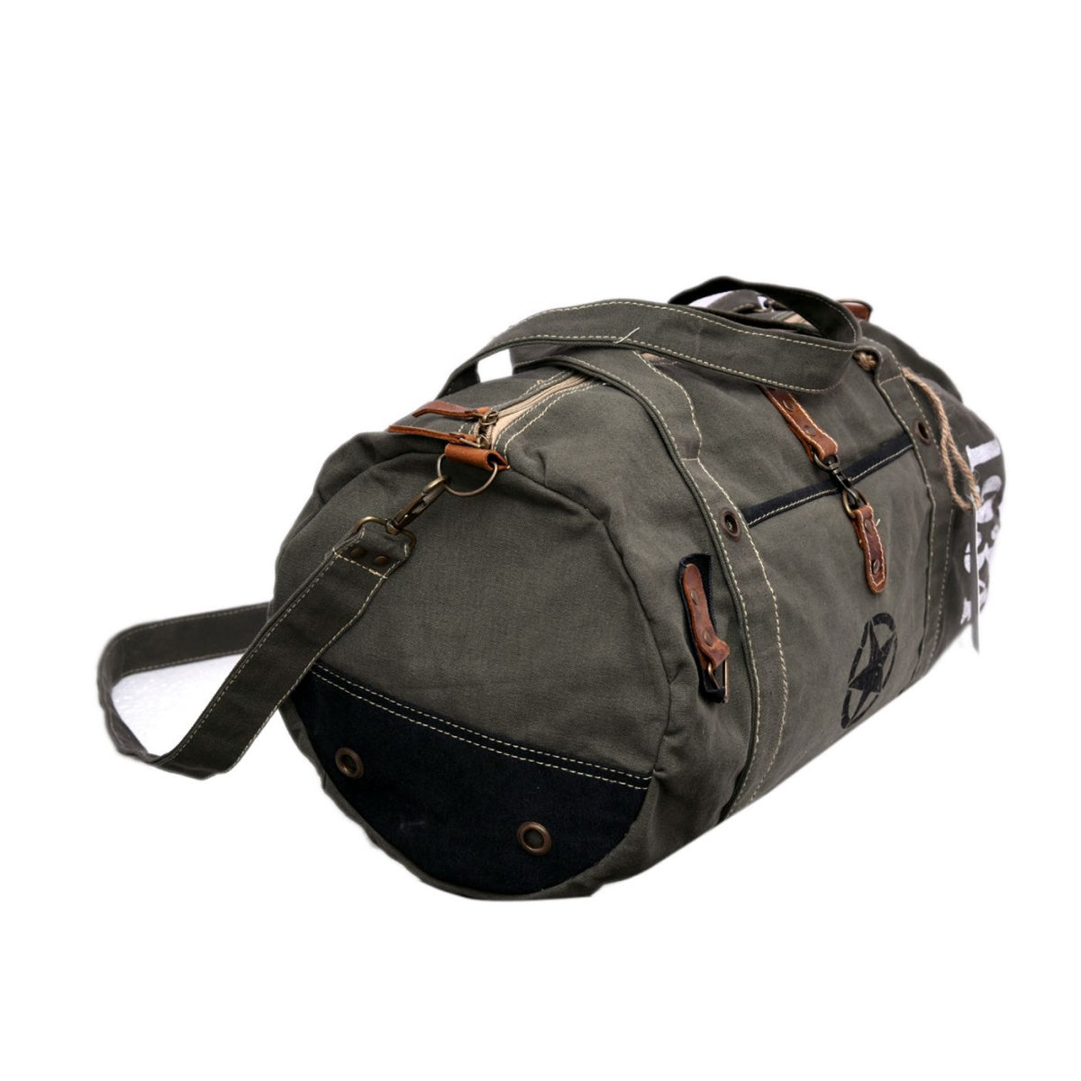 Star & 1934 Print Duffle Bag