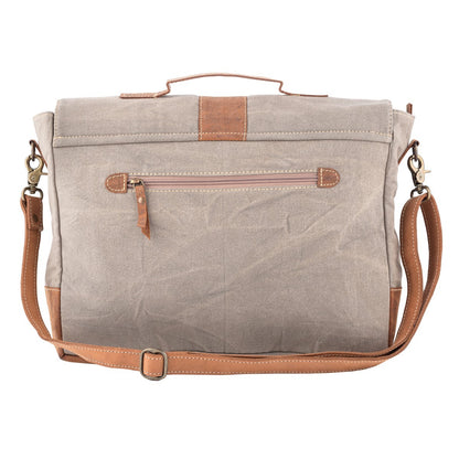 Vintage Brown Messenger Bag