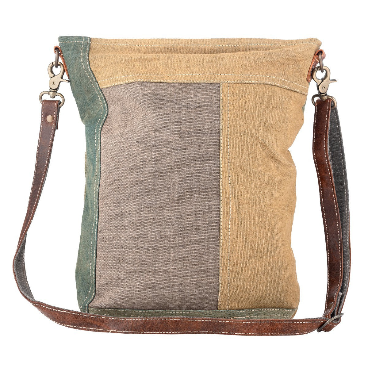 Toned Leaves Shoulder Bag