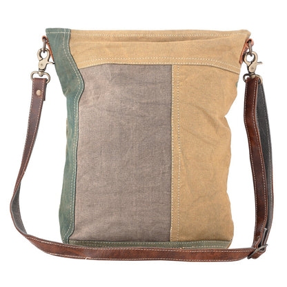 Toned Leaves Shoulder Bag