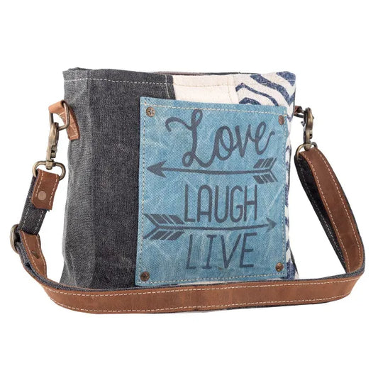 Denim Crossbody Bag