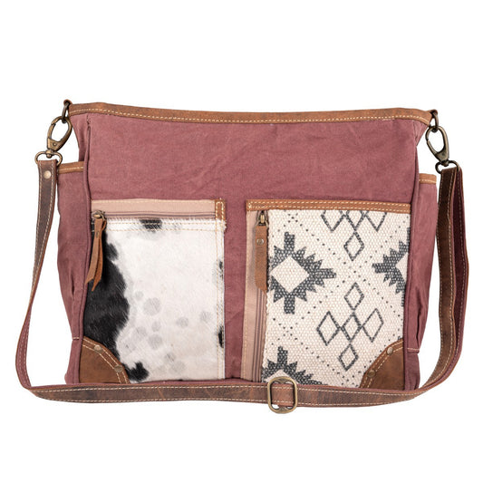 Maroon Magic Messenger Bag