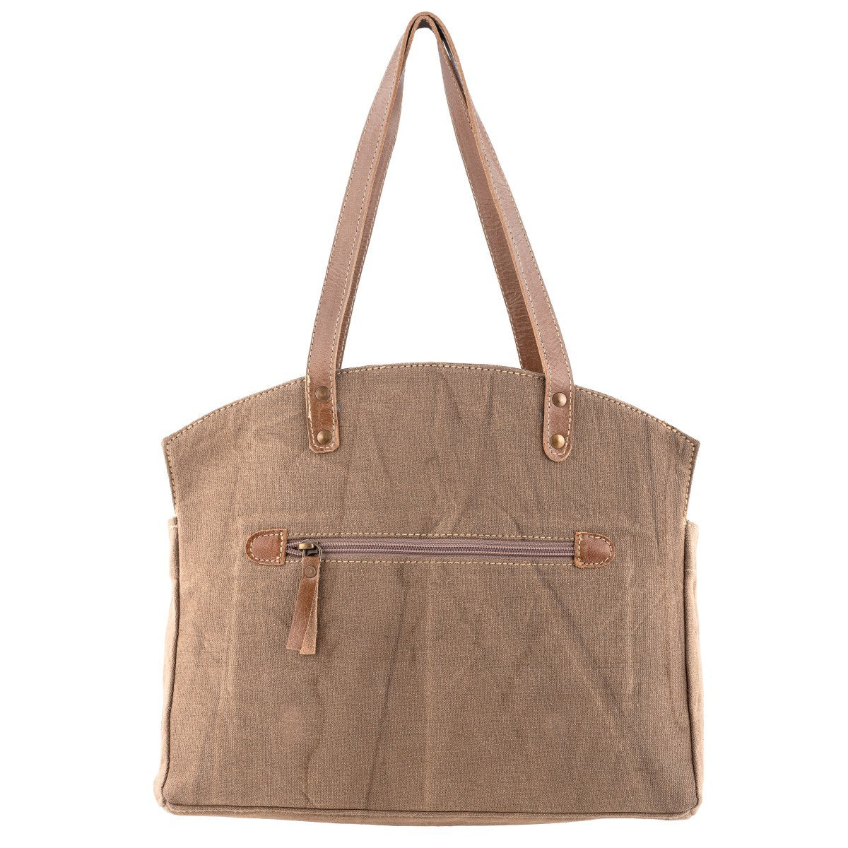 London Brown Small Tote Bag