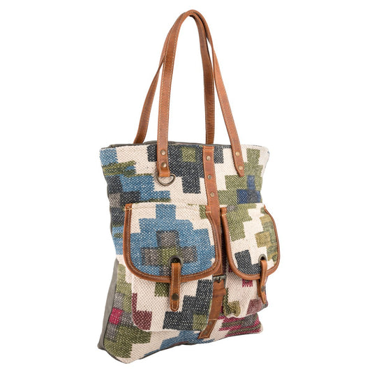 Multi - Colored Tote Bag