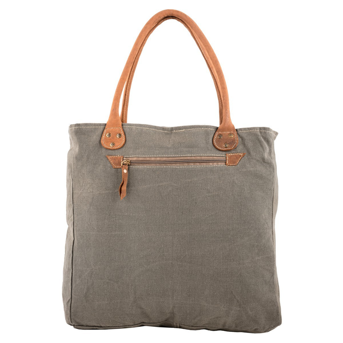 Multipatch Canvas Tote Bag