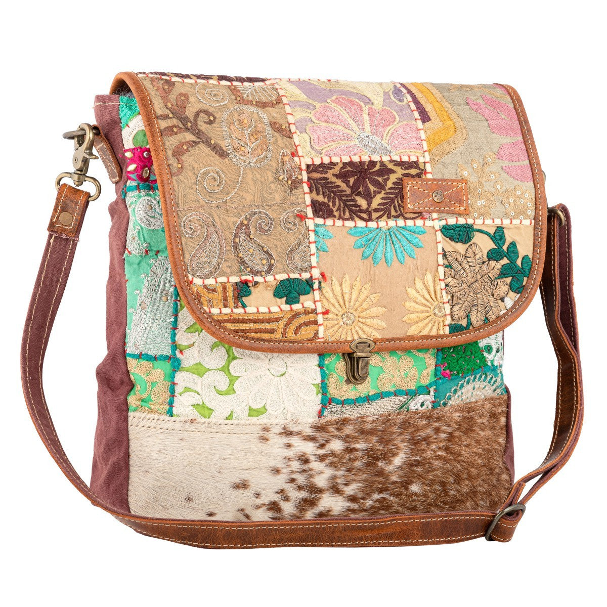 Color Explosion Shoulder Bag