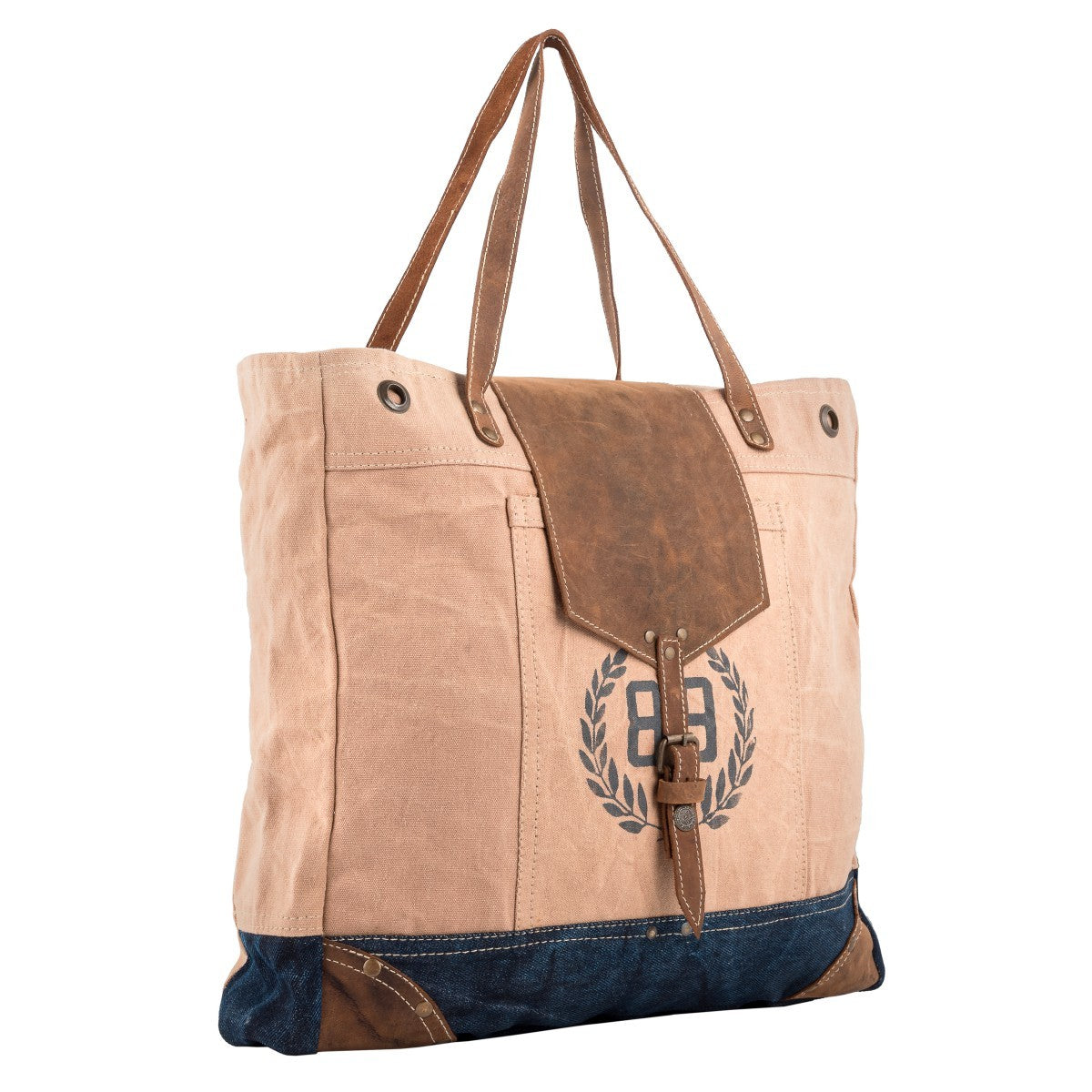 Beige Tote Bag