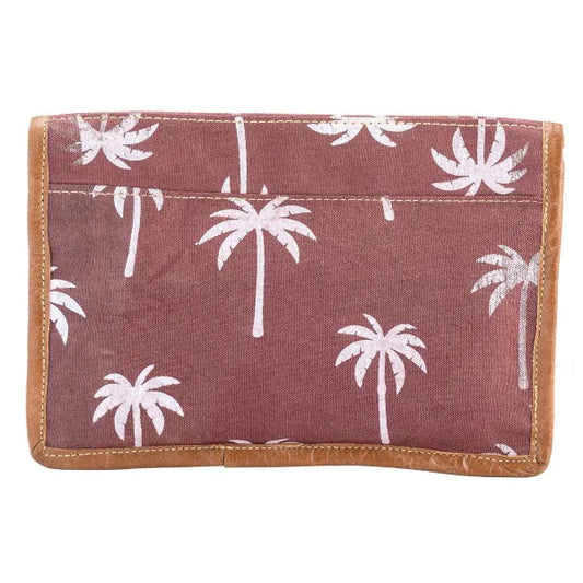 Tropical Canvas Clutch