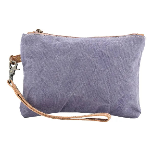 Wrinkle Purple Small Pouch