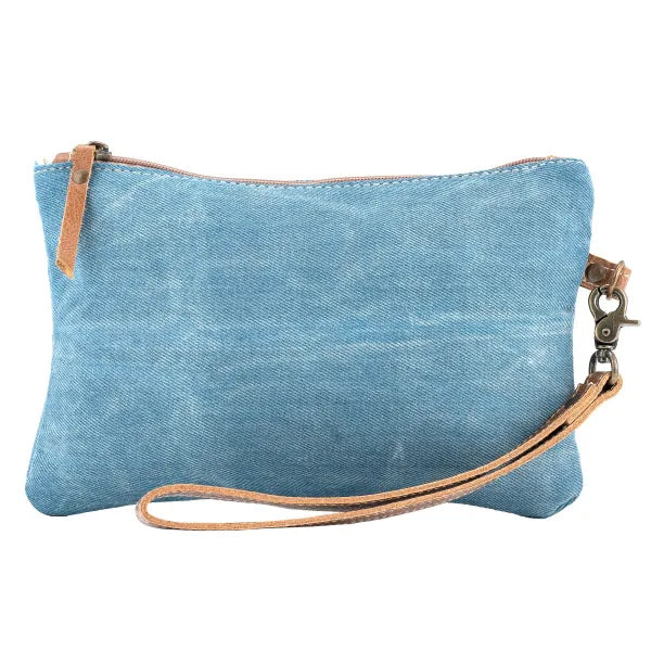 Denim Small Pouch