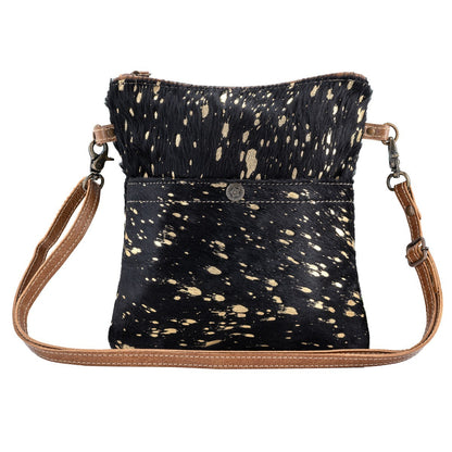 Glitzy Gold Black Hairon Crossover