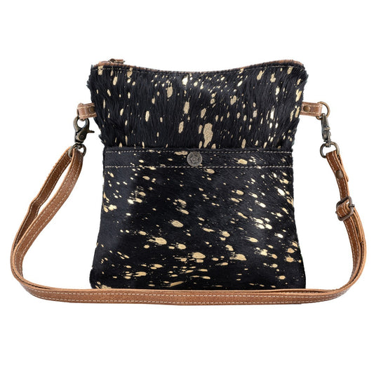 Glitzy Gold Black Hairon Crossover