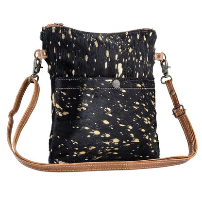 Glitzy Gold Black Hairon Crossover