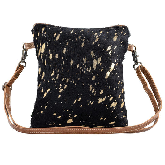 Glitzy Gold Black Hairon Crossover