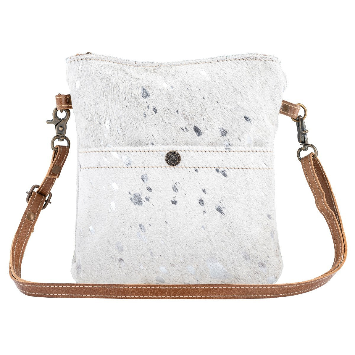 Snow White Hairon Crossbody