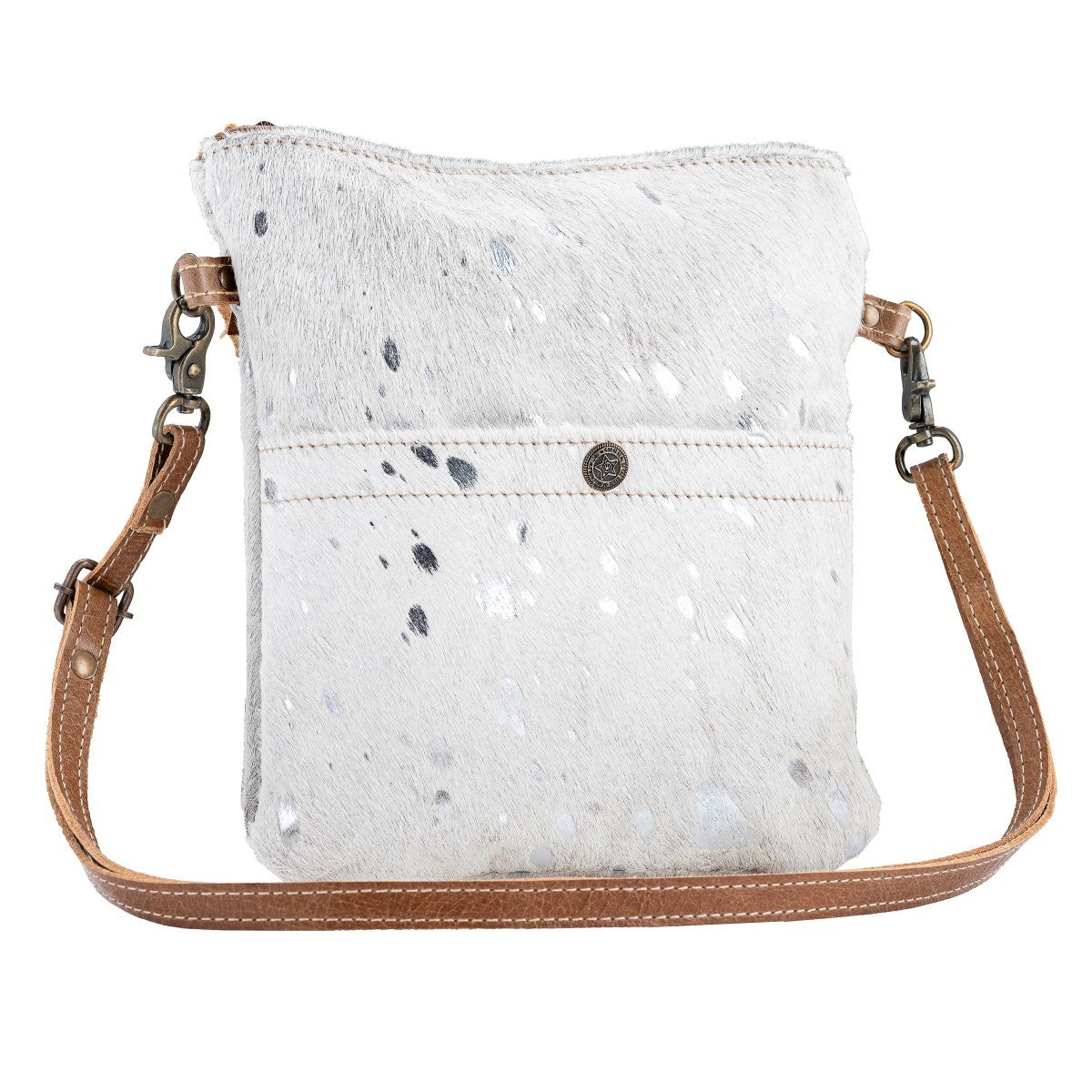 Snow White Hairon Crossbody