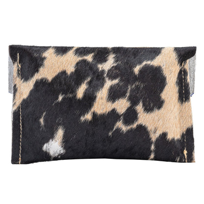 Black Glazed Small Wallet