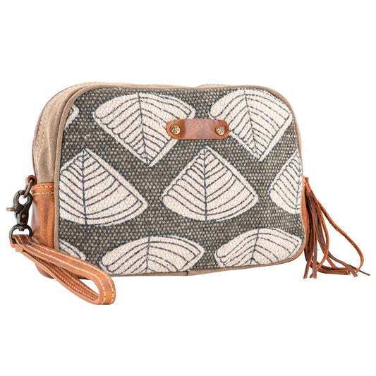 Grey Allure Makeup Bag