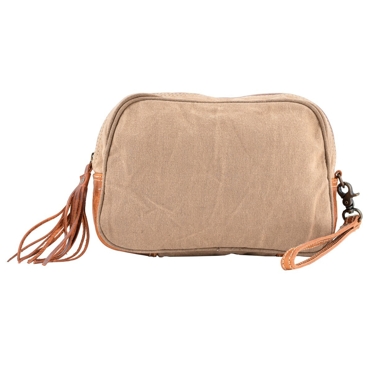 Grey Allure Makeup Bag