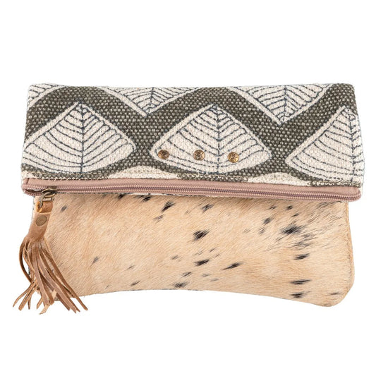Leaf Style Small Clutch