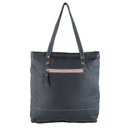Black & Golden Mystic Hairon Tote bag