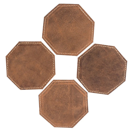 Regal Leather Coasters