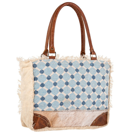 Blue Wave Small Hand Bag