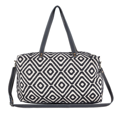 Black Mini Swan Duffle Bag