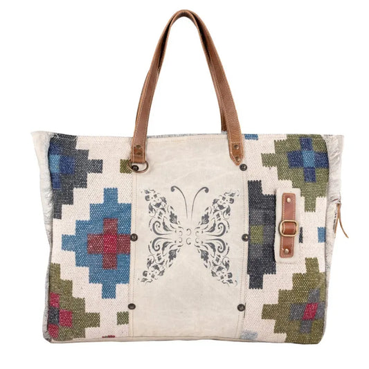 Butterfly Weekender bag