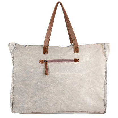 White Rugged Weekender Bag