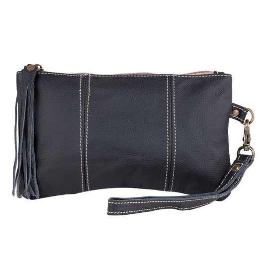 Fervent Leather Clutch