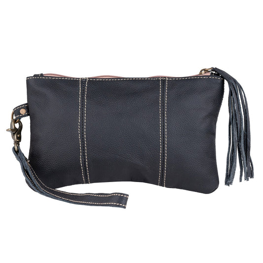 Fervent Leather Clutch