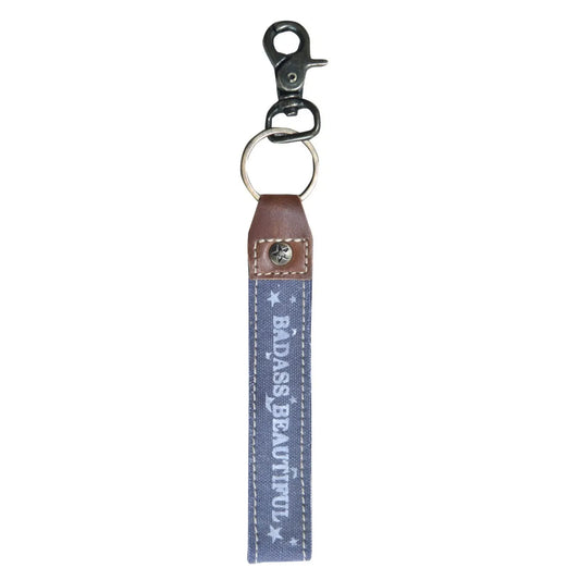 Badass  Beautiful Key Chain