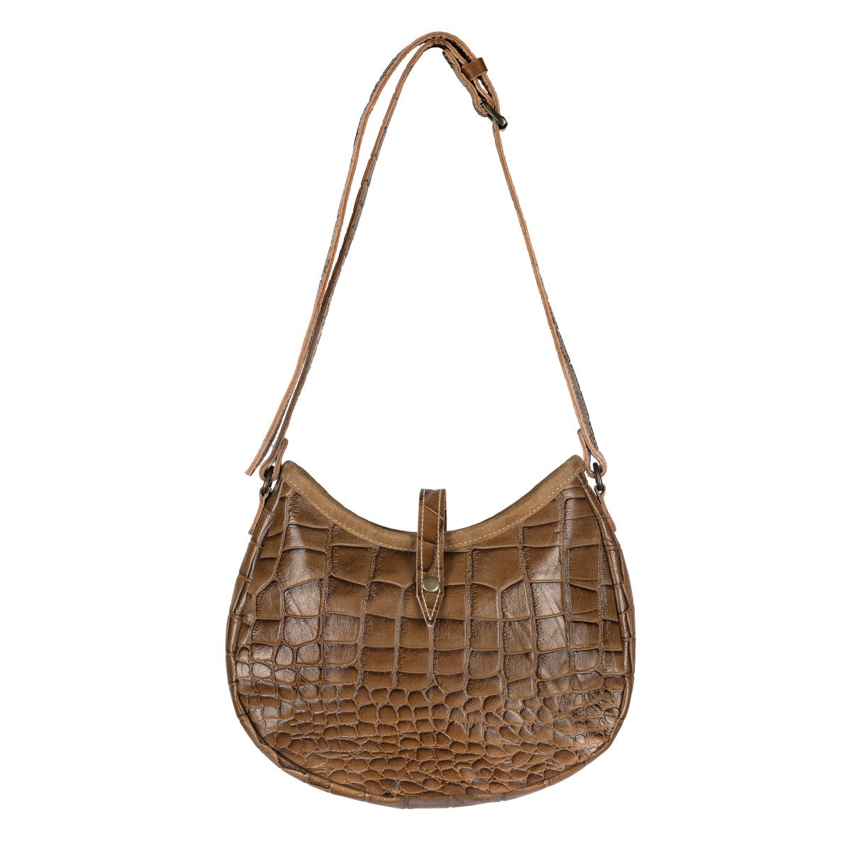 Croco Classy Shoulder Bag