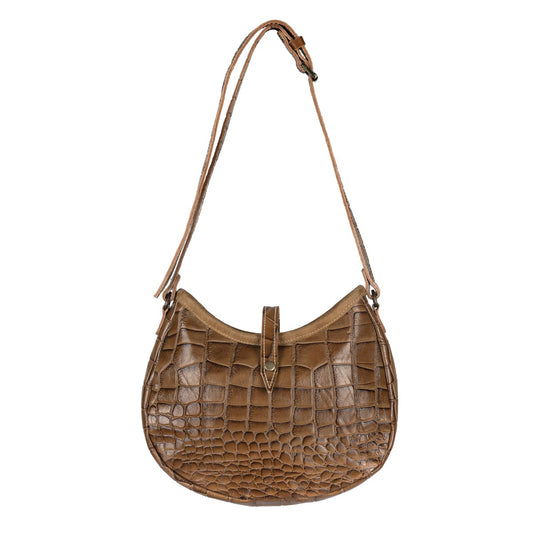 Croco Classy Shoulder Bag