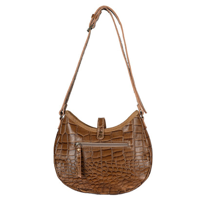 Croco Classy Shoulder Bag