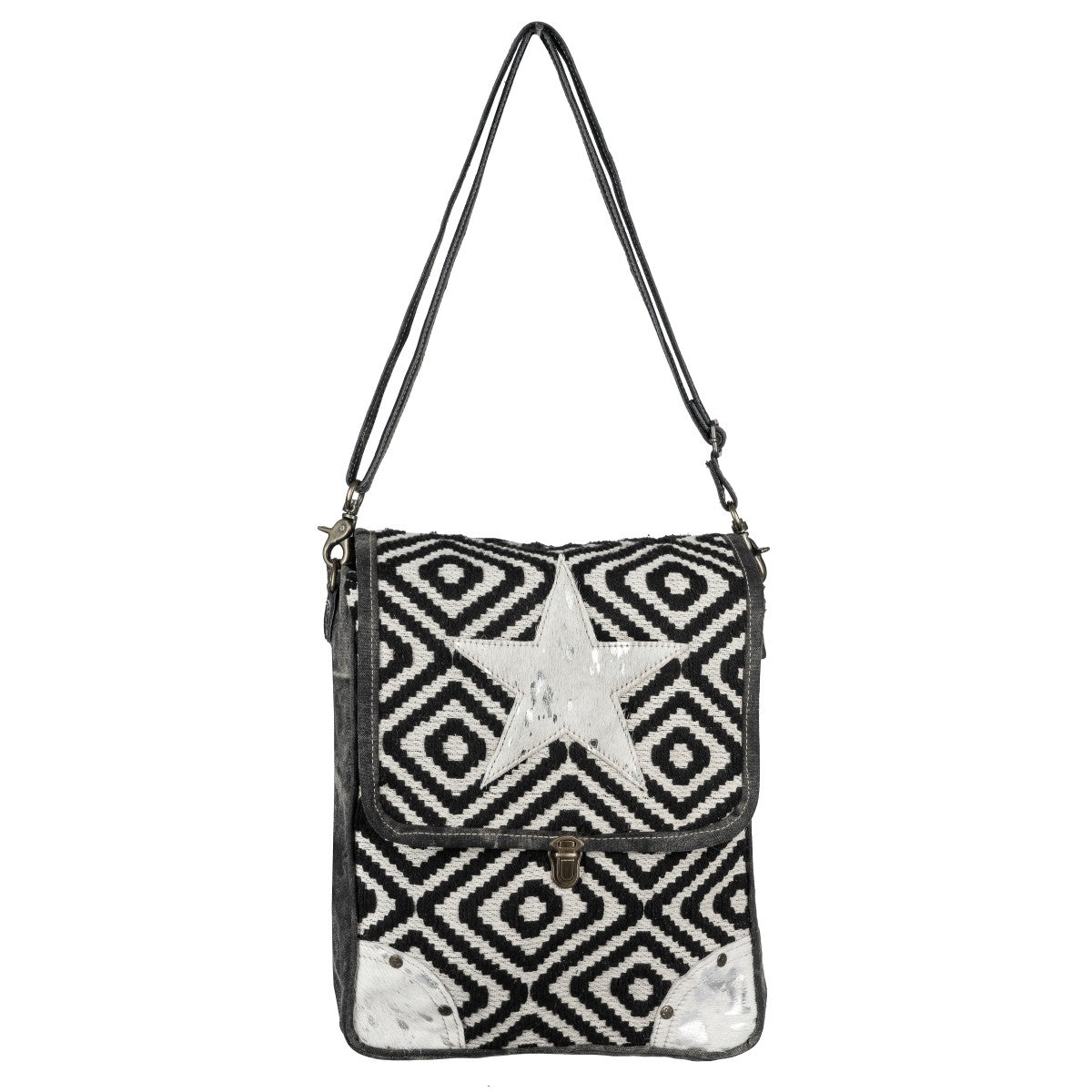 Glitzy Star Laptop & Messenger Bag