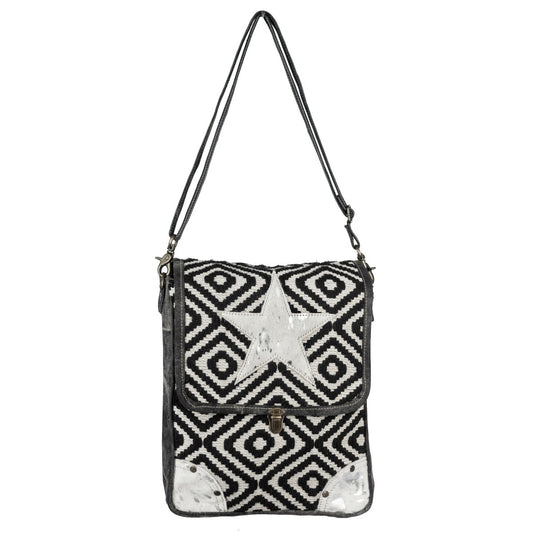 Glitzy Star Laptop & Messenger Bag