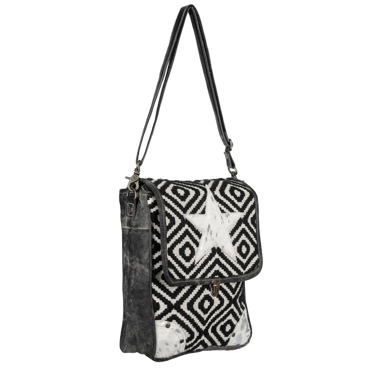 Glitzy Star Laptop & Messenger Bag