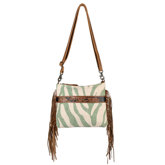 Frayed Fringe Crossbody